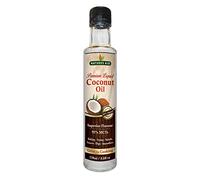 Natures Aid Huile de noix de coco liquide de qualité supérieure 250 ml - Non hydrogénée, 93% MCT huile de cuisson pour tous les types de pâtisserie et de friture approuvée par la société végétalienne