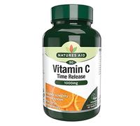 Natures Aid - Comprimés à libération prolongée de vitamine C 1000 mg - Agrumes - Lot de 90