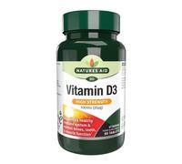 Natures Aid Vitamin D3/Cholecalciferol Tablets (1000 IU/25mcg, 90 tablets, Suitable for Vegetarians, UK Made)