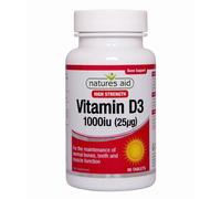 Natures Aid Vitamine D3 1000iu 90 Comprimés