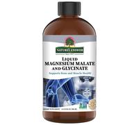 Nature's Answer Malate et glycinate de magnésium liquides, Mandarine - 480 ml