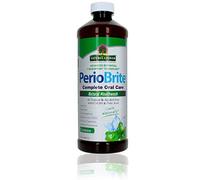 Nature's Answer PerioWash Lot de 5 bains de bouche sans alcool Menthe fraîche 473 ml