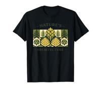 Nature's Architecture Botanical Print T-Shirt