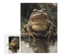 Nature's Camouflage Frog in Shadows Puzzle 1000 Pièces Educa Jouet en Bois Cadeau Unique Décoration Intérieure Jeu Éducatif Challenge Toy Adultes Et Enfants À Partir De 14 Ans 500 PCS