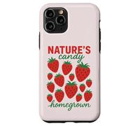 Nature's Candy Fraises maison Fruits mignons Coque pour iPhone 11 Pro