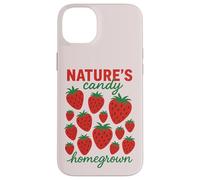 Nature's Candy Fraises maison Fruits mignons Coque pour iPhone 14 Plus