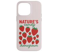 Nature's Candy Fraises maison Fruits mignons Coque pour iPhone 14 Pro Max