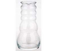 Natures-Design Carafe à eau cadus avec fleur de vie blanche - 1L - Soufflé