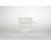 Natures Design Shinno Tasse à thé et café Motif arbre de vie Gris argenté 0,3 l