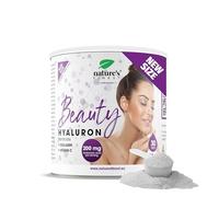 Nature's Finest Beauty Hyaluron, Acide Hyaluronique 200 mg & Collagène Hydrolysé 2500 mg, Vitamine C, Complément Alimentaire Peau, Poudre Goût Citron, 150 g