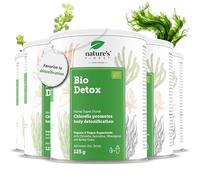 Nature's Finest BIO Detox - Détox Colon avec Chlorelle et Spiruline Bio - Boisson Détox Minceur Riche en Protéines - 625g pour 125 Jours