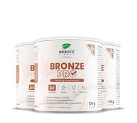 Nature's Finest Bronze PRO, Boisson en Poudre Tropical 125 g (Lot de 3)