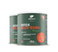 Nature's Finest Brule Graisse Puissant et Detox Minceur et Rapide, avec Artichaut, Chardon Marie Bio Extract, Brule Graisse Naturel - Detox Belly Burn, 2 x 125 g