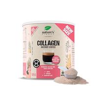 Nature's Finest by Nutrisslim Collagen Coffee avec Acide Hyaluronique, Vitamine C et Biotine - Café Arabica Premium Sans Sucre Ajouté, Délicat et Aromatique