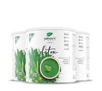 Nature's Finest by Nutrisslim Detox Latte -š Chlorella, Artichaut et Chardon-Marie pour Purification du Corps - Thé Chai Bio en Poudre - 100% Végétalien et sans Lactose