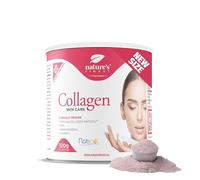 Nature's Finest Collagène Skincare avec Naticol Collagène Marin, MSM et Vitamine C Poudre, Peptides de Collagène Marin Hydrolysé Type 1 - Collagène Cheveux et Pour la Peau