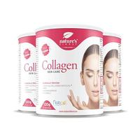 Nature's Finest Collagène Skincare avec Naticol Collagène Marin, MSM et Vitamine C Poudre, Peptides de Collagène Marin Hydrolysé Type 1 - Collagène Cheveux et Pour la Peau