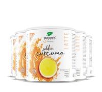 Nature's Finest Golden Curcuma Latte Bio, Curcuma-Cannelle 125 g (Lot de 5)