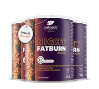 Nature's Finest Morosil Perte de Poids 400 mg - Bruleur de Graisse Puissant Night Fatburn Extreme - L-Carnitine et Extrait de Vin Rouge - Valeriane pour Sommeil - Vegan, 375 g