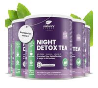 Nature's Finest Night Detox Tea | Herbal Cleanse pour une détoxification douce pendant la nuit | Soutenir la perte de poids, la santé digestive et un meilleur sommeil | Qualité testée par des tiers