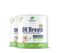 Nature's Finest OK!Breath - Complément Haleine Fraîche 6-en-1, Combat la Mauvaise Haleine, Support Digestif avec DigeZyme - Pour Adultes
