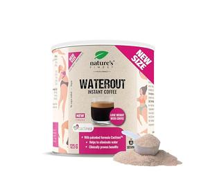 Nature's Finest WaterOut Coffee - Café Bio Instantané à l’Arabica & Cactinea - Énergie Naturelle & Confort Digestif - Café Gourmet Instantané aux Plantes - 100% Naturel et Raffiné