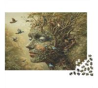 Nature's Harmony Birds in The Forest De Puzzle en Bois, 1000 pièces