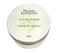 Nature's Intervention - Crème Hydratante Visage - 99% Naturel, Sans Parfum Peaux Sensibles. Protège, Hydrate, Apaise & Répare. pH 5.5 Équilibré Soin Quotidien. 100ml