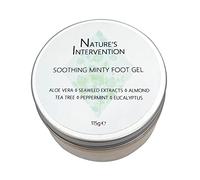 Nature's Intervention - Gel Pieds à la Menthe - 99% Naturel - Aloe Vera, Menthe, Arbre à Thé, Eucalyptus. Rafraîchissant, Apaisant & Hydratant. Non-Gras, Absorption Rapide. 115ml