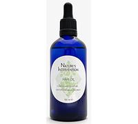 Nature's Intervention - Huile Croissance Cheveux - 100% Naturel - Ricin, Argan, Macadamia, Romarin, Lavande, Cèdre. Favorise Croissance. Répare, Nourrit. 100ml