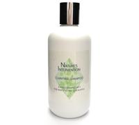 Nature's Intervention - Shampooing Clarifiant - 99% Naturel - Vinaigre de Cidre, Arbre à Thé & Eucalyptus - Sans Sulfates & Parabènes, Concentré, pH 5.5 Tous Cheveux. 250ml