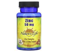 Nature's Life, Zinc, 50 mg, 100 Comprimés