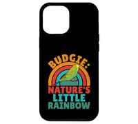 Natures Little Rainbow Perruche Coque pour iPhone 12 Pro Max