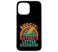 Natures Little Rainbow Perruche Coque pour iPhone 13 Pro Max
