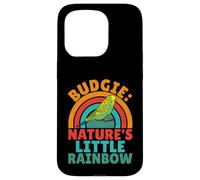 Natures Little Rainbow Perruche Coque pour iPhone 15 Pro