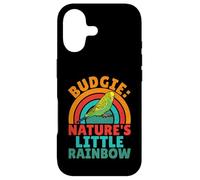 Natures Little Rainbow Perruche Coque pour iPhone 17