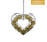 NATURES MARKET-Mangeoire valentine pour boules de graisse en métal