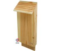 NATURE'S MARKET-Nichoir pour chauves-souris en pin douglas épicéa PEFC Natures Market - 6 x 20 x 47 cm