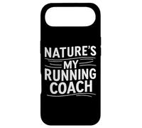 Nature's My Running Coach Citation drôle Trail Coque pour iPhone Air