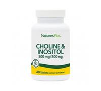 Nature's Plus Choline &amp Inositol 500mg 60caps