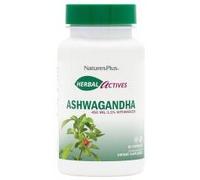 Natures Plus Herbal Actives Ashwagandha 60 Capsules - Pot 60 capsules