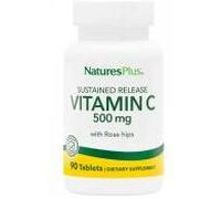 Natures Plus Vitamine C 500 mg Libération Prolongée 90 Comprimés - Pot 90 comprimés