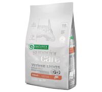 NATURES PROTECTION SUPERIOR CARE White Dogs Grain Free Salmon Adult Small and Mini Breeds - 1,5 kg - au saumon pour chiens adultes de petites races à pelage blanc