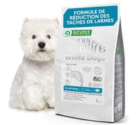 Nature's Protection Superior Care Aliment Chien, Poisson Blanc 4 kg | Anti-traces de larmes, pelage blanc éclatant, Grandes croquettes, Pelages blancs/clairs, Toutes races, Chiots et adultes
