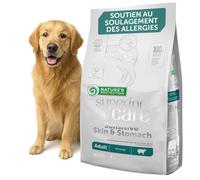 Nature's Protection Superior Care Croquettes Chien Adulte - Nourriture pour Chiens à l’Agneau et au Riz - pour Les Chiens à la Peau et l’Estomac Fragiles - Digestion Douce et Beau Pelage (10 kg)