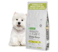 Nature's Protection Superior Care Croquettes Chien Junior à Poils Blancs - Croquette Chien au Poisson Blanc, Omégas 3 et 6 - Réduit Les Larmoiements, pour Une Peau et Un Pelage Sains, 10kg