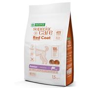 NATURES PROTECTION SUPERIOR CARE Red Coat Grain Free Salmon Junior Small Breed - au saumon pour chiots de petites races au pelage roux 1,5 kg