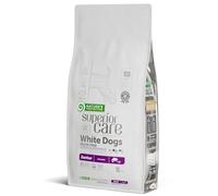 Nature's Protection Superior Care Croquettes Chiot, Saumon 10 kg | Croissance saine et digestion douce, Hypoallergénique, Petites croquettes, Jeunes chiens, Pelages blancs/clairs, Toutes races