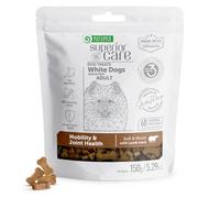 Nature's Protection Superior Care White Dogs Friandise sans céréales Santé articulaire et mobilité avec Agneau pour Adultes Chiens de Toutes Races 150 g
