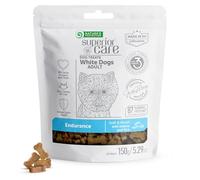 Nature's Protection Superior Care White Dogs Friandises Endurance avec Insectes et Riz pour Adultes Chiens de Toutes Races 150 g